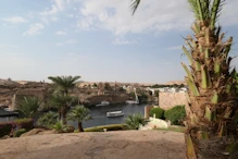 View from terrace to Elephantine Island
