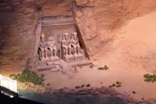 Model of Abu Simbel
