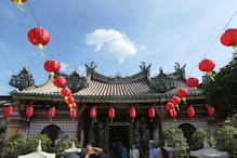 Temple built in the 1920s by Chinese residents