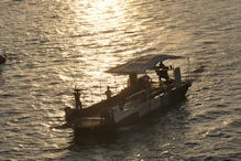 Small sized car ferry