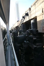 Docked low down as dry season