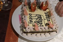 Barbara's birthday cake