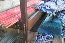Hand weaving