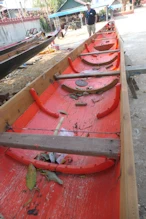 Traditional racing boat