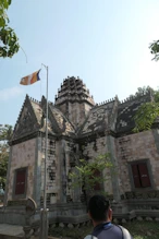 Stone temple building