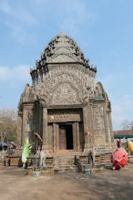 Ornate temple building