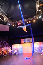 The show incredible strength and flexibility