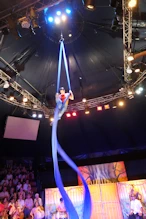The show incredible strength and flexibility