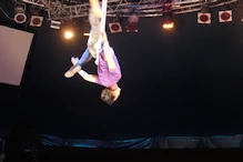 The show incredible strength and flexibility