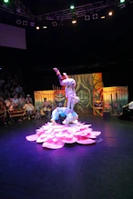 The show incredible strength and flexibility