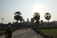 View back to main temple