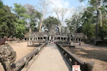 Bridge to central part