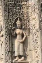 Carving of dancer