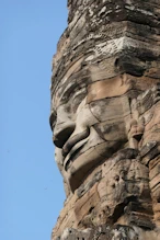 Smiling face of builder king