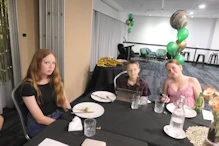 Abigail, George and Imogen