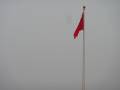 Beijing – Tiananmen Square gettiing ready for flag lowering