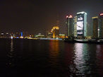 Shanghai river at night