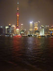 Shanghai river at night