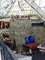 Castle inside shopping mall in Galway