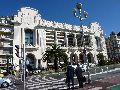 grand facade on beach front at Nice