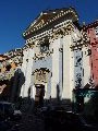 Church opposite opera house in Nice