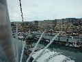 Genoa – view from harbour lift
