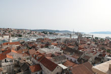 Trogir view from Cathedral Bell Tower