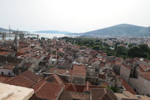 Trogir view from Cathedral Bell Tower