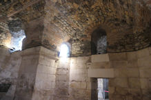 Undercroft area of palace