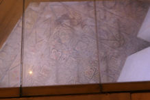 Mosaic reminant of Visigoth Church