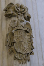 Royal Crest in stone