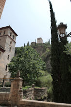 View up to Alhambra