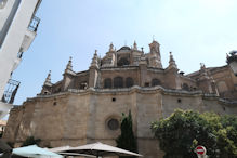 The back of the cathedral