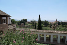 Generalife view over Alhambra
