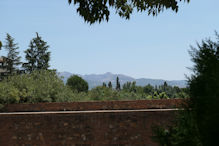 View towards the Sierra Nevada