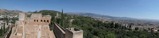 Panorama from fortress tower