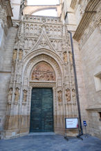 Side door of cathedral