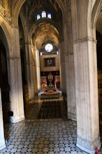 The transept from first landing