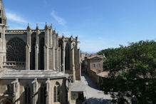 View over church and town from Ramparts