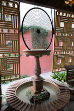 Casa Vicens spider web fountain