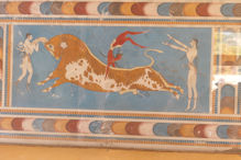 Replica frescos – bull leaping