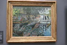 Monet's painting of la Gernouillere