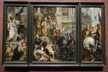 Rubens an oil sketch for an altar piece