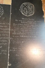 John Gerrard's Memorial stone