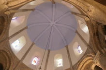 The round church interior
