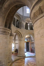 The round church interior