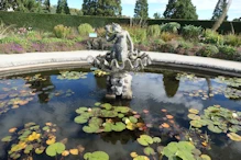 Fountain in Italian garden