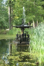 Dolphin fountain