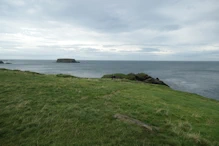 View over the top of the island