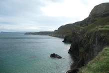 View of island cliffs